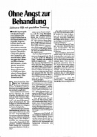 Bericht der Neuen Westf?lischen zum Thema Oralophobie in der Ausgabe 245/42, 201. Jahrgang vom 21.10.2011 Bericht der Neuen Westf?lischen zum Thema Oralophobie in der Ausgabe 245/42, 201. Jahrgang vom 21.10.2011